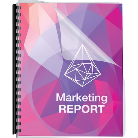 Fellowes Cover, Binding, Prepnch, Ovrsz, PK5 FEL5293401